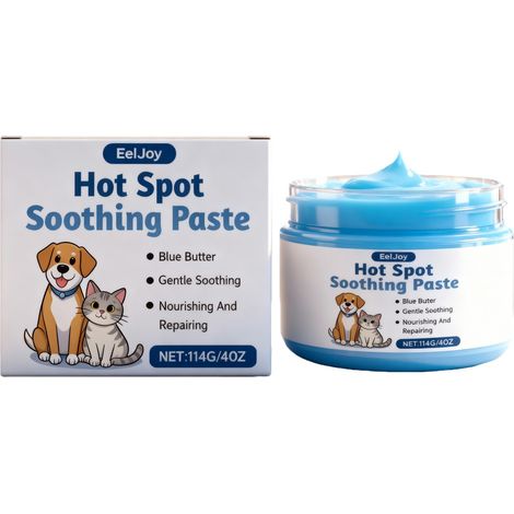 Crème douce pour animaux, formulée avec des ingrédients doux pour une peau lisse. Application quotidienne. 114 g (1/5)
