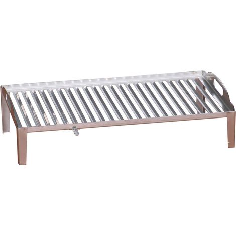Baluja-Parrilla inox con patas 84 cm