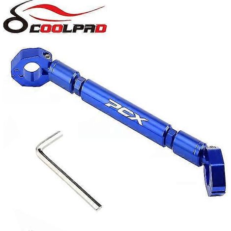 CNC-gefräster Lenkerquerträger, multifunktionale Querträgerhalterung für Honda PCX 160/150/125 – Blau (1/5)