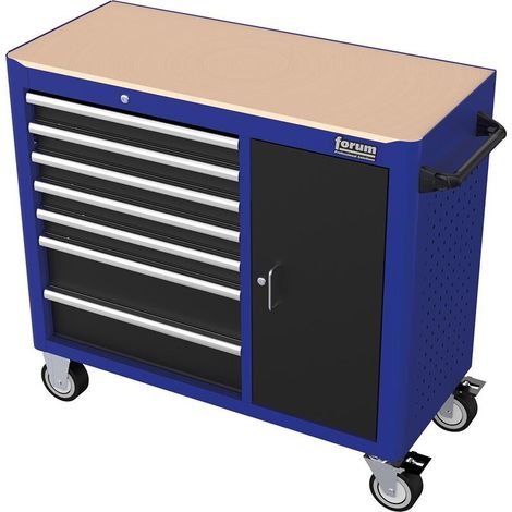 Rollwerkbank 1095 x 481 x 850,5 mm 69-teilig FORUM (1/5)