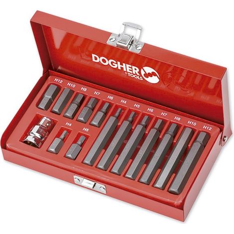 Gehäuse mit 10 mm Sechskantspitzen, 15 Stück  DOGGER 438-004