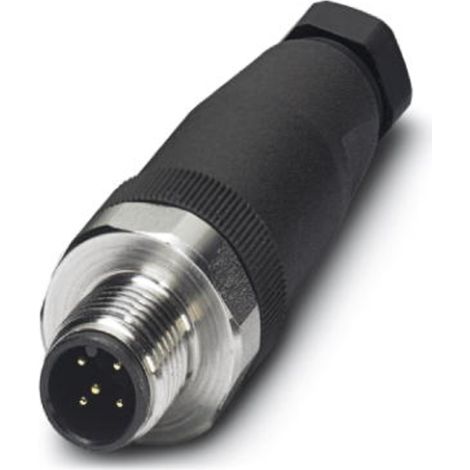 Phoenix Contact 1553187 Sensor-/Aktor-Steckverbinder, unkonfektioniert M12 Stecker, gerade Polzahl