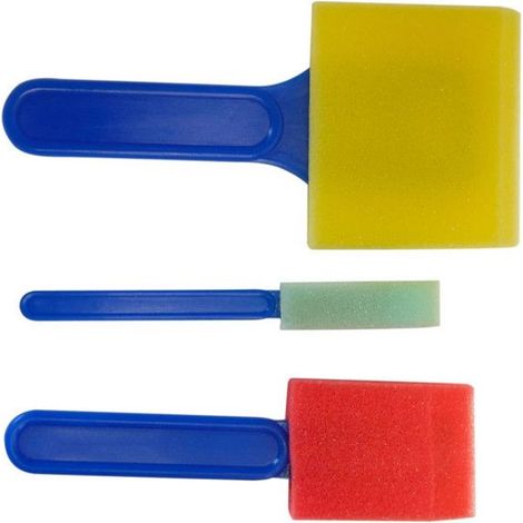 Pinceaux - GRAINE CRÉATIVE - Lot de 3 - Multicolore - Mixte - Fabriqué en Chine