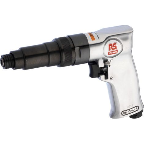 Tournevis pneumatique RS PRO APT407 , 1/4'' 1800tr/min, BSP 1/4pouce ( Prix pour 1 ) (1/3)