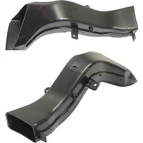 1 paire de supports de radiateur avant gauche/droite, conduits d'admission d'air en plastique noir 51748054229 51748054230 pour BMW Série 3 F30 F31 (1/5)