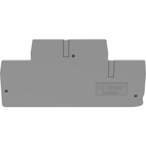 Degson D-DSKK4-01P-11-00A(H) Abschluss Zwischenplatte  Grau 1 St.