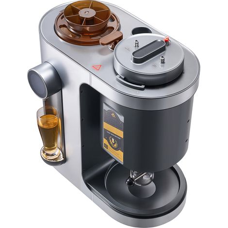Mophorn Macchina per la Produzione di Birra Artigianale, Sistema Domestico per Preparare Birra in Casa, 13 Litri, Potenza 1500 W, Caldaia di Ammostamento con Serbatoio Interno in Acciaio Inox 304 (1/5)