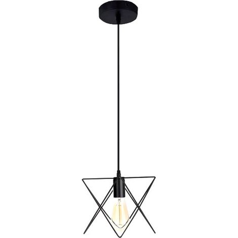 IDA PENDANT 1XE27 BLACK