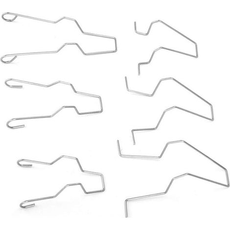 Clip de resorte para retenedor de faros delanteros, 6 piezas de acero, abrazadera de resorte para retenedor de bombilla de faros delanteros, kit completo 5ZHSFULLKIT para H1/H3/H4/H7 (1/4)
