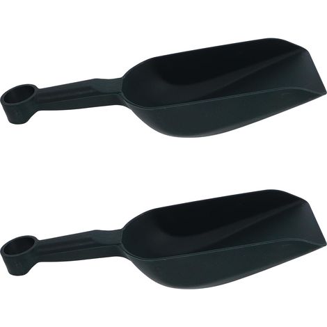 Lot de 2 Truelles à Main de Jardinage en PP, Pelle Plate Ergonomique Terre et Sol, Usage Extérieur au Jardin, Facile à Pelleter, Format Pratique pour Planter (1/5)