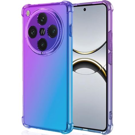 Fallfeste Schutzhülle mit Farbverlauf für Oppo Find X8 Pro, Lila/Blau (1/5)
