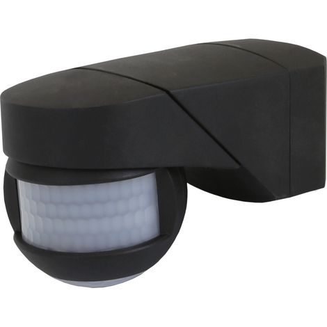 Primaster Bewegungsmelder Vista schwarz für bis zu 2000 Watt 160 Grad IP54 (1/3)