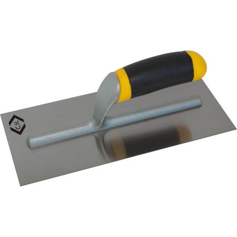 CK Profi-Kelle schwarz und gelb 28 cm Holzfinish