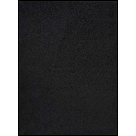 vidaXL Paillasson Noir 60x80 cm (1/5)