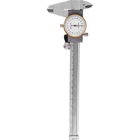 Étrier à cadran 0-150mm en acier inoxydable antichoc, jauge de mesure vernier haute précision 0.02mm (1/5)