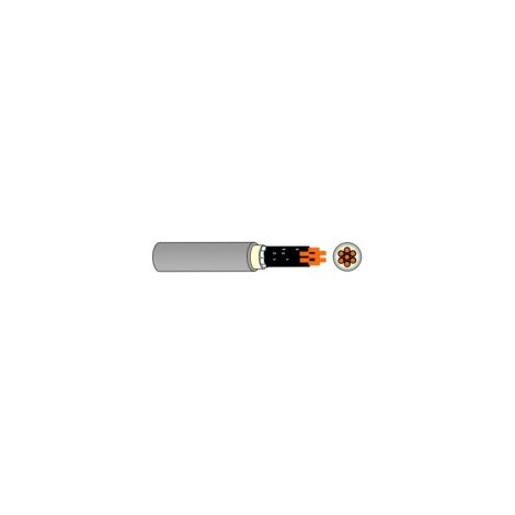 FG16OR16 Câble 12G1.5 mm2 Gris gainé avec Jaune Vert