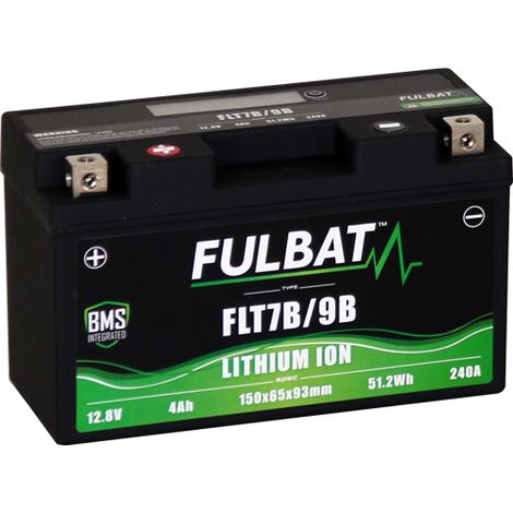 Batterie lithium Fulbat FLT7B/9B 12,8V