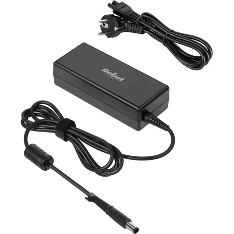 Chargeur pour ordinateur portable HP, alimentation 90 W, 19 V, 4,62 V, broches 7,4 x 5 x 12 mm, Rebel (1/4)
