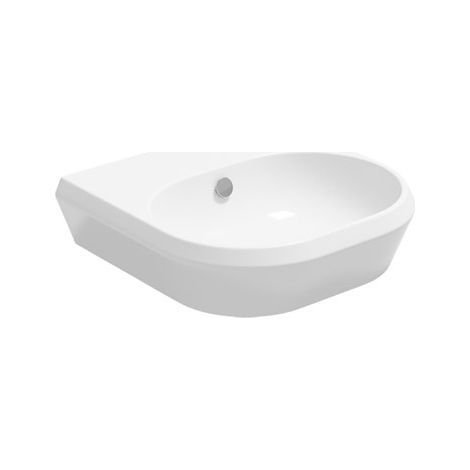 Lavabo Cruise sospeso/appoggio cm. 50x48 semicircolare in