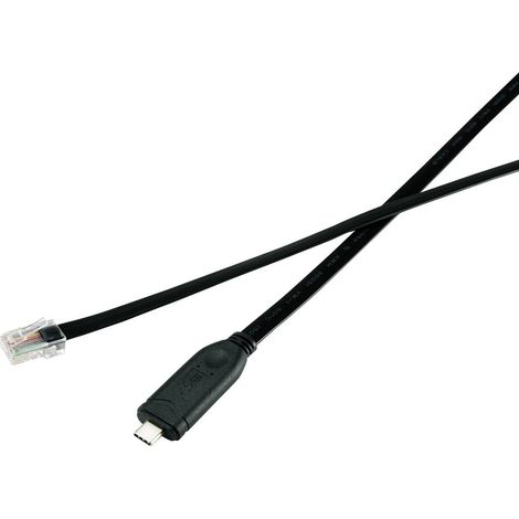 Renkforce USB-C®, RJ45 Câble adaptateur [1x USB-C® mâle - 1x RJ45 mâle 8P8C] 1.80 m noir Q606872 (1/5)