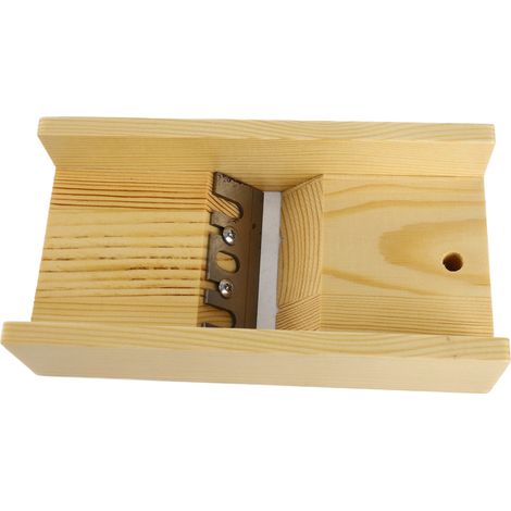 Holzseifenhobel, Hobel mit scharfer Klinge für Kerzen- und Brotformen zum Basteln, Werkzeug zur handgemachten Seifenherstellung