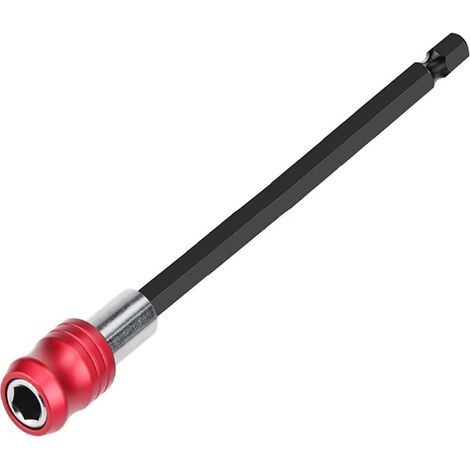x 0.6cm quick-release drill extension, magnetic hex shank, drill bit holder, chuck adapter (150mm) (1/5)