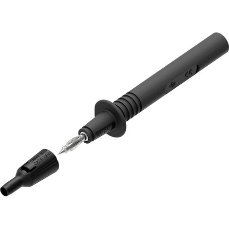 Electro PJP 404-IEC-CD1-N Prüfspitze Buchse 4 mm CAT III 1000 V Schwarz 1 St. (1/2)