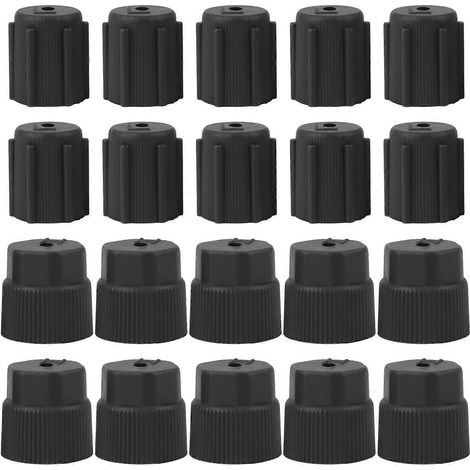 20 pièces/ensemble R134A Service de climatisation Système de climatisation Port de charge Bouchons-SSZFV (1/5)