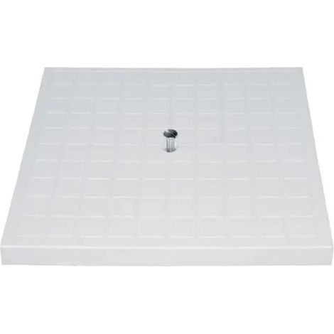 Chiusino carrabile in polipropilene, tappo con coperchio e bullone -55 x 55 cm