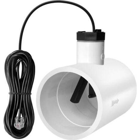 Interrupteur de débit GOTRAYS pour système au sel Hayward Goldline, capteur de débit pour système de cellule au sel et de générateur de chlore Hayward, ensemble d'interrupteur de débit GLX-FLO-RP-Chro (1/5)