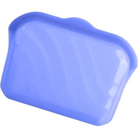 Sacs alimentaires en Silicone à usage Multiple,-Bleu M