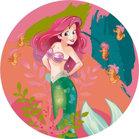 Komar Ariel Happy Coral 125 x 125 cm, Stickers pour les murs DD1-017 (1/3)