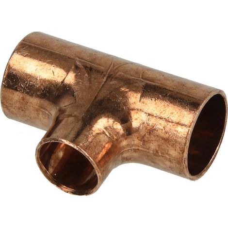 Raccord à braser cuivre té réduit 16 x 12 x 16 mm