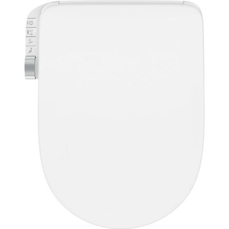 Abattant lavant Multiclean M4 Round avec siège chauffant - Roca (1/2)
