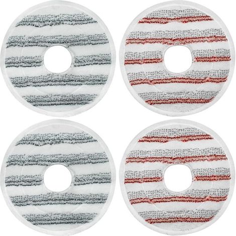 Convient aux recharges de balai à franges en microfibre Spin Cleaning Mop, têtes de balai de rechange lavables et réutilisables (1/4)