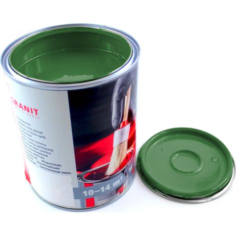 Pintura Deutz Green 06 RAL 6448 de 1974, color granito de Wilckens, lata de 1 l. (1/2)