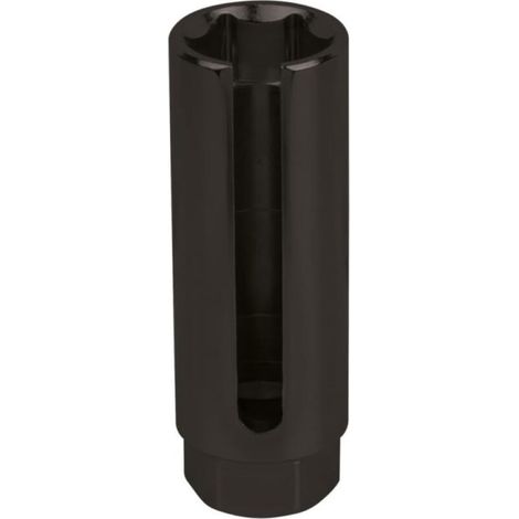 150.2127 - Douille courte 6 pans 3/8" pour sonde lambda, 22mm - En Chrome-Molybdène - Pour le montage et le démontage des sondes lambda difficilement accessibles