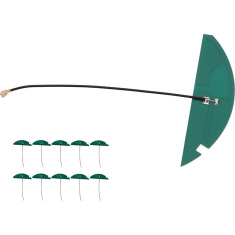 Packung mit 10 internen 2G/3G/4G/5G-Antennen, LTEnb-IoT-Leiterplattenmodul, RG1.13-Kabel, linearer IPEX-Stecker, integrierte Antenne für drahtlose Geräte (1/5)