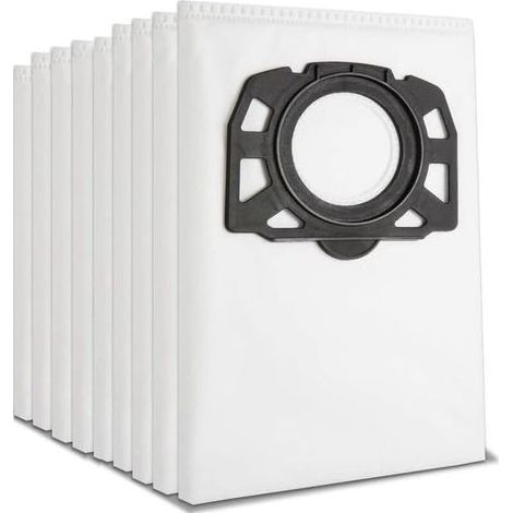 Sacs Pour Aspirateur Karcher Wd2 Wd3 Kwd 1-3 Se4001 Se4002 - Sacs En Non-Tissé Résistants, Compatibles Aspirateurs Eau Et Poussière, Air Propre Garanti,Lot De 10 (1/5)