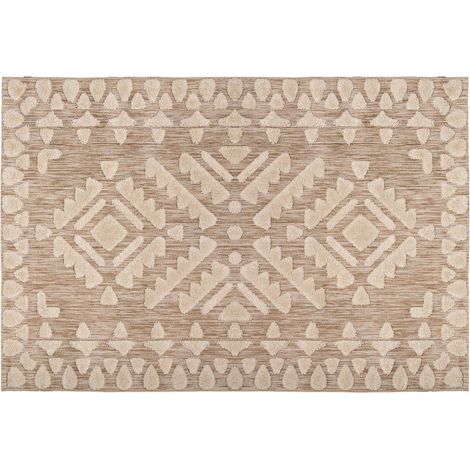 Tapis Hanae 3D beige 150x230cm - Atmosphera créateur d'intérieur (1/7)