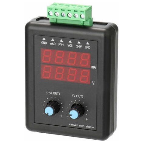 Signal Generator 4-20Ma 0-10V, 24V Current and Voltage Transmitter, Signal Source and Constant Current, with Display
