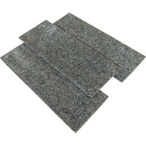 Dalle de moquette repositionnable Flexi Home - Gris minéral - Paquet de 3,36 m²