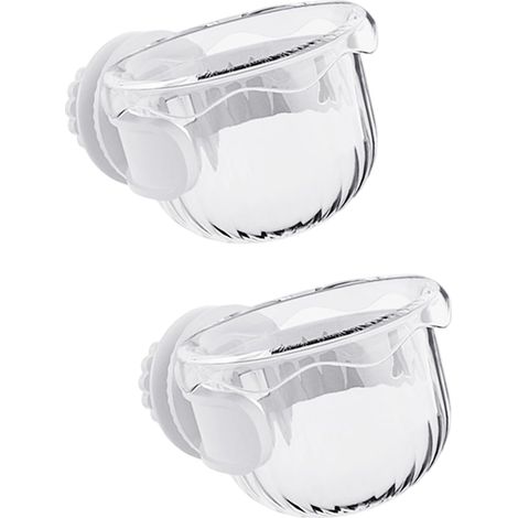 Mangeoires anti basculement génériques pour perroquets, conçues une fixation sécurisée dans la cage (1/4)