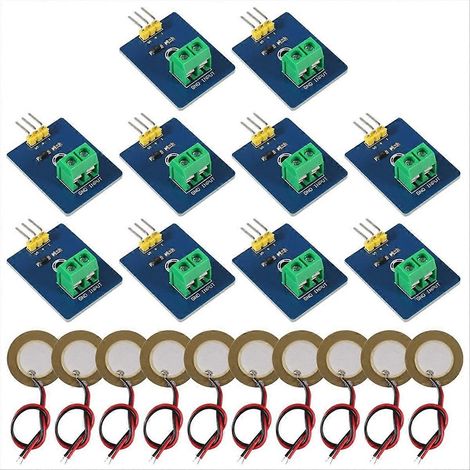 10 analoge keramische piezoelektrische Sensoren für DIY-Bausätze (1/5)
