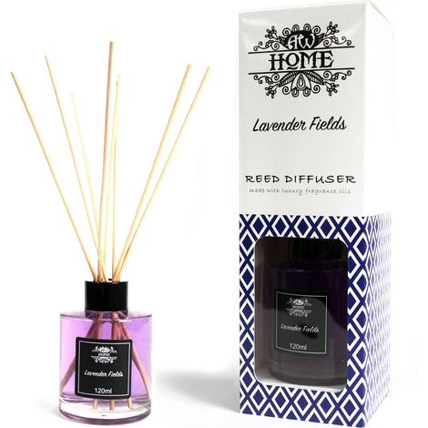 Diffuseur de Parfum 120 ml - Champs de Lavande- Vendu par 1 (1/4)