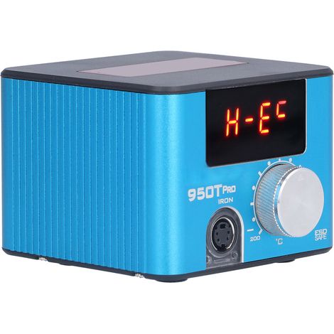 Mini-Lötstation, elektrisches Aluminiumlegierungs-Schweißgerät 950T PRO 75W 200–500℃ AC100–240VEU-Stecker (1/5)