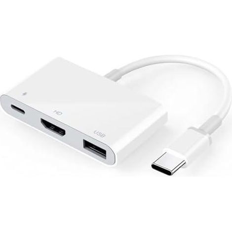3-in-1 USB-C HDMI Adapter mit 100W PD-Ladeanschluss (1/5)