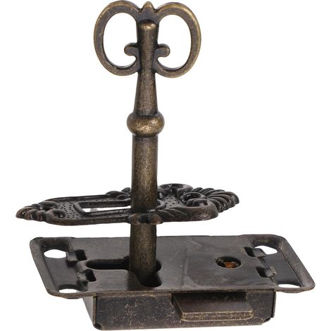Ensemble de serrures génériques pour meubles anciens, 53 x 26 mm (1/5)