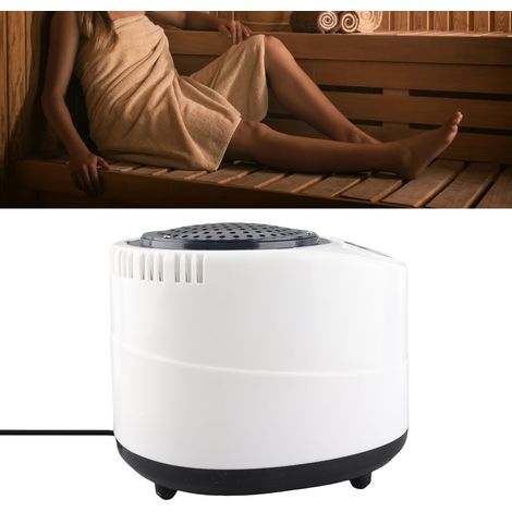 1500-W-Dampfgerät für Spa und Sauna, Material: ABS, PP, PC, Edelstahl, PVC, 3 Liter Fassungsvermögen, Fernbedienung für die Körpertherapie zu Hause (1/5)