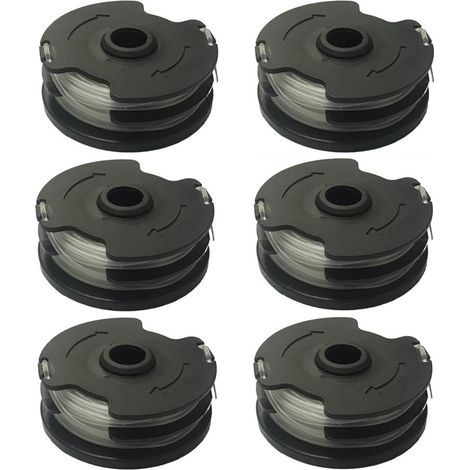 Line spool for Parkside PRTA 20-Li A1 / B2 / C3 Replacement Line Spools for LIDL Parkside cordless brush cutter PRTA 20-Li A1 / B2 / C3, PRT 300 A1, PRT 550 A1 / A3 (6pcs) (1/5)